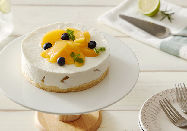 복숭아 치즈케이크